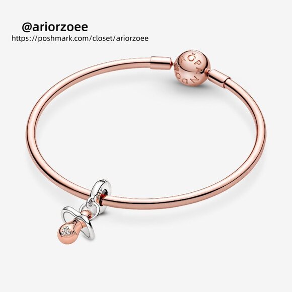 Pandora Baby Pacifier Dangle Charm - Picture 4 of 6